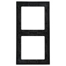 Jung AL2982D Rahmen 2fach (lackiertes Aluminium) Dark Serie LS