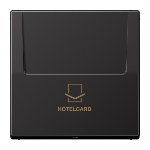 Jung AL2990CARDD Hotelcard-Schalter (lackiertes Aluminium) Dark Serie LS