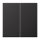 Jung AL2995D Wippe f. Serienschalter (lackiertes Aluminium) Dark Serie LS