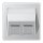 Jung AL569-30BFPL-L Abdeckung fuer Modular Jacks (Thermoplast bruchsicher) Aluminium Serie LS