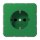 Jung CD1520BFGN SCHUKO Steckdose (Thermoplast bruchsicher) Grün Serie CD