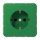 Jung CD1520BFKIGN SCHUKO Steckdose KI (Thermoplast bruchsicher) Grün Serie CD
