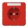 Jung CD1520BFKINART SCHUKO Steckdose m.Schriftfeld KI (Thermoplast bruchsicher) Rot Serie CD