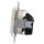 Jung CD5120BF SCHUKO Steckdose f.Klappdeckel (Thermoplast bruchsicher) Weiß Serie CD