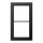 Jung FDAL2982D Rahmen 2fach (lackiertes Aluminium) Dark