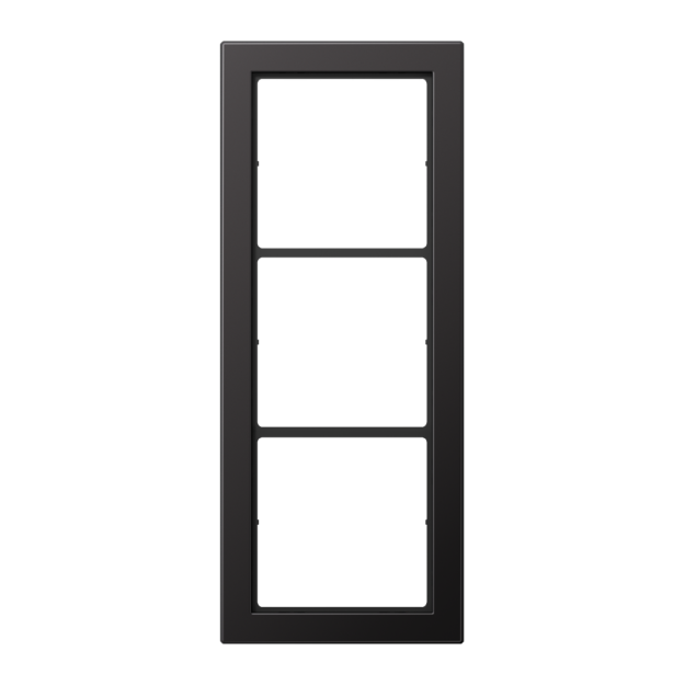 Jung FDAL2983D Rahmen 3fach (lackiertes Aluminium) Dark
