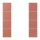 Jung LC504TSA32121 Tastensatz komplett 4fach (Duroplast) Terre Sienne Brique Les Couleurs® Le Corbusier