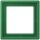 Jung LC98132050 Rahmen 1fach (Duroplast) Vert Foncé Les Couleurs® Le Corbusier