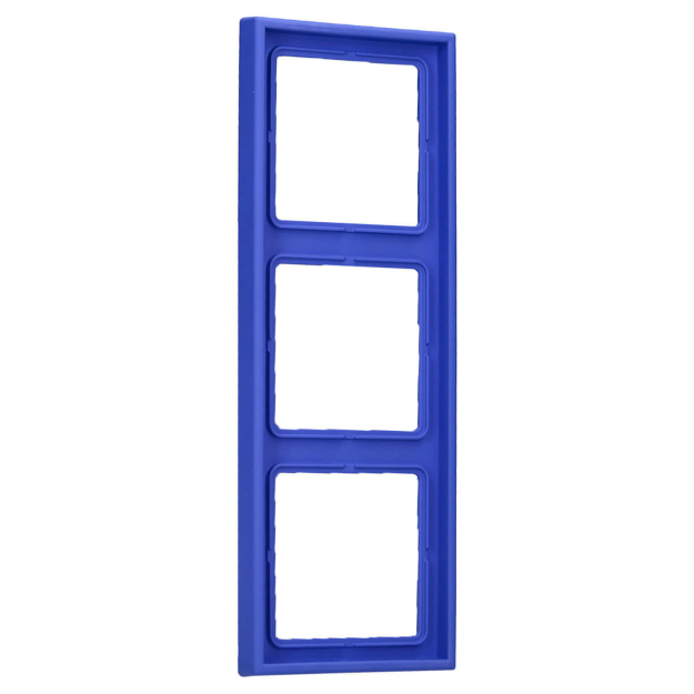 Jung LC9834320K Rahmen 3fach (Duroplast) Bleu Outremer Les Couleurs® Le Corbusier