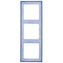 Jung LC9834320K Rahmen 3fach (Duroplast) Bleu Outremer Les Couleurs® Le Corbusier