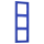 Jung LC9834320K Rahmen 3fach (Duroplast) Bleu Outremer Les Couleurs® Le Corbusier