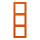 Jung LC9834320S Rahmen 3fach (Duroplast) Orange Vif Les Couleurs® Le Corbusier