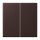 Jung LC9954320J Wippe f. Serienschalter (Duroplast) Terre Dombre Brûlée Les Couleurs® Le Corbusier