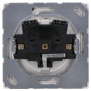 Jung LS1520KLLG SCHUKO Steckdose m.Klappdeckel Lichtgrau Serie LS
