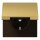 Jung ME1520KIKLC SCHUKO Steckdose m.Klappdeckel KI (Messing) Messing Serie LS