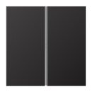 Jung AL2402TSAD Tastensatz komplett 2fach (lackiertes...