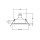 Brumberg 26005220 Einbaudownlight GX 5,3 max. 13 W LED ITANSA-S Edelstahl