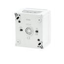 Aufputz Wechselschalter Feuchtraum IP54, Modell Pacific, grau
