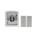 Aufputz Jalousietaster Feuchtraum IP54, Modell Pacific, grau