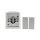 Aufputz Jalousietaster Feuchtraum IP54, Modell Pacific, grau