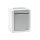 Aufputz Kreuzschalter Feuchtraum IP54, Modell Pacific, grau