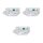 Gira Funkmodul 234700 für Rauchwarnmelder Gira Dual Q 233602 und 233002 - 3er Pack