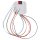 MDT SCN-RT4UP.01 Raumtemperaturregler, 4-fach, UP, für PT1000 Sensoren