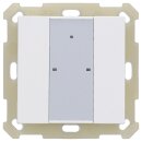 MDT BE-TA55P2.G1 Taster 2-fach Plus, 55mm, UP,LED,...