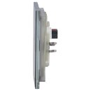 MDT BE-GTT4S.01 Glastaster 4-fach Plus Schwarz mit Temperatursensor