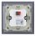 MDT BE-GTT4W.01 Glastaster 4-fach Plus, Weiß mit Temperatursensor