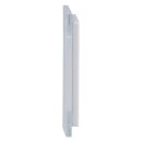MDT BE-GTR1W.01 Glasrahmen für 55 mm Programme 1-fach, Weiß