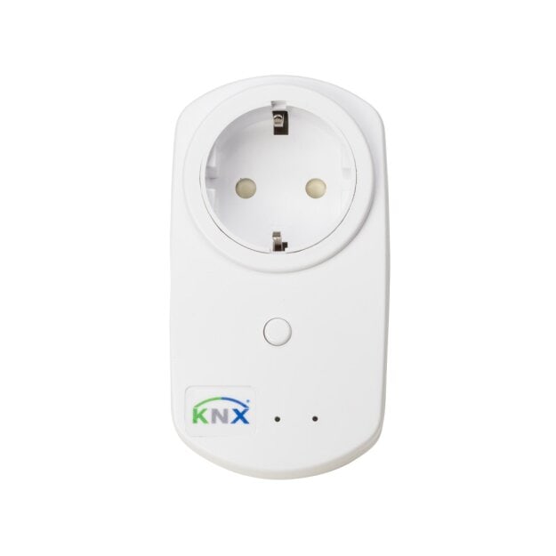 MDT RF-AZK1ST.01 KNX RF+ Funk Steckdose 1-fach 16A, 230VAC mit Wirkleistungszähler, für ETS5