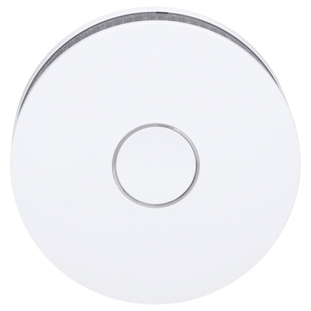 Gira 233602 Rauchmelder Dual Q Label reinweiss + Funkmodul 234700 - 1er Pack