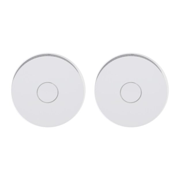 Gira 233602 Rauchmelder Dual Q Label reinweiss + Funkmodul 234700 - 2er Pack