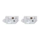 Gira 233602 Rauchmelder Dual Q Label reinweiss + Funkmodul 234700 - 2er Pack