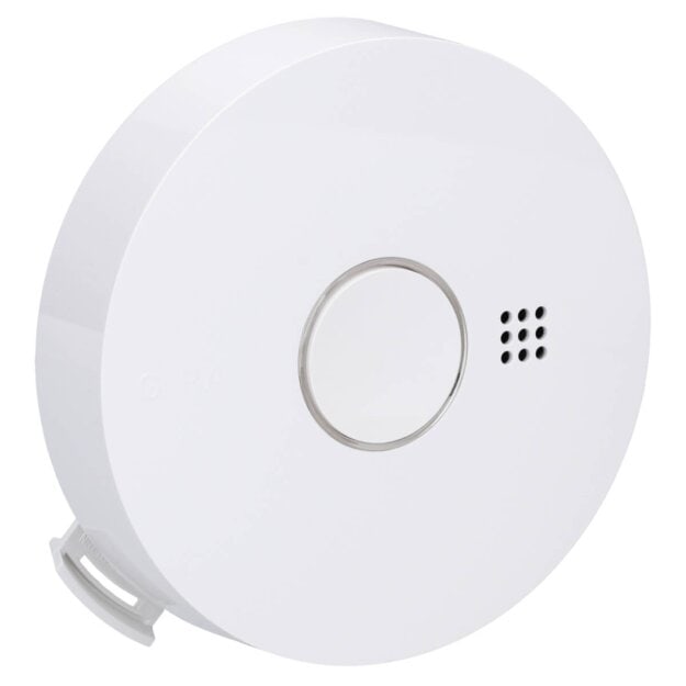 Gira 114502 Rauchmelder Basic Q Label reinweiss - 1er Pack