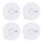 Gira 114502 Rauchmelder Basic Q Label reinweiss - 4er Pack