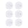 Gira 114502 Rauchmelder Basic Q Label reinweiss - 6er Pack