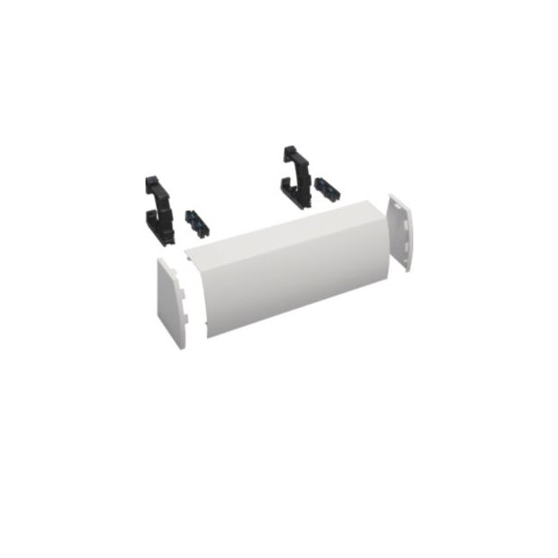 Hager Kabelrangierkanal FZ442N 2-feldig aufsteckbar B550 RAL9010