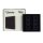 Zennio - SQUARE TMD 6 - kapazitiver KNX-Taster, 6  Tasten,  Thermostat, Temperaturfühler - SCHWARZ - ZVI-SQTMD6-A
