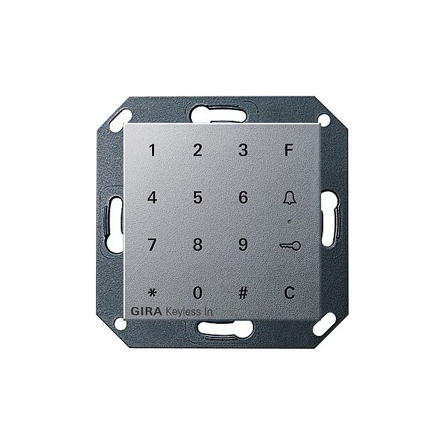 Gira 260526 Gira Keyless In Codetastatur System 55 Farbe Alu