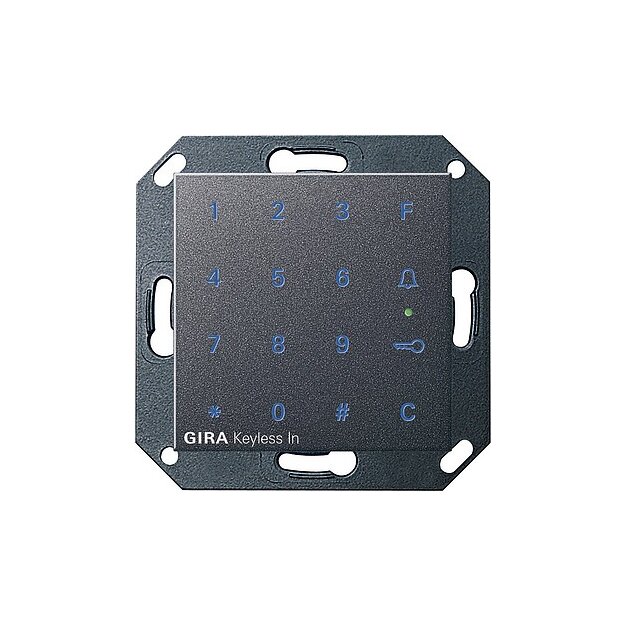 Gira 260528 Gira Keyless In Codetastatur System 55 Anthrazit