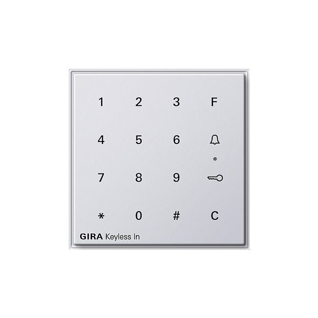 Gira 260566 Gira Keyless In Codetastatur Gira TX_44 (WG UP) Reinweiß