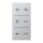 Jung SIA6ALDC Audio-Design-Cover (lackiertes Aluminium) Aluminium Serie LS