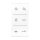 Jung SIA6CDDCWW Audio-Design-Cover (Thermoplast bruchsicher) Alpinweiß Serie CD