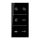 Jung SIA6LSDCSW Audio-Design-Cover (Thermoplast bruchsicher) Schwarz Serie LS