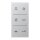 Jung SIV6ALDC Video-Design-Cover (lackiertes Aluminium) Aluminium Serie LS