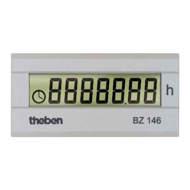 Theben 1460000 Betriebsstundenzähler 22x45mm BZ 146