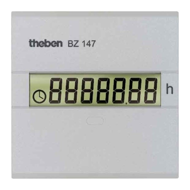 Theben 1470000 Betriebsstundenzähler 45x45mm BZ 147
