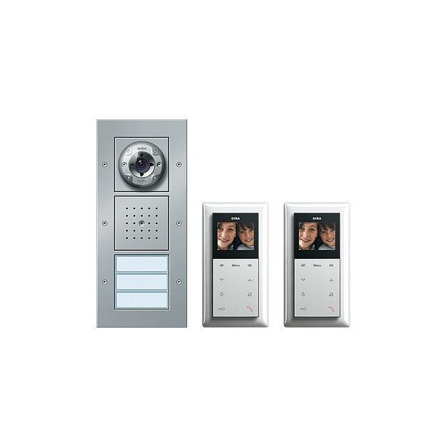Gira 049546 ZFH-Paket Video Türko Farbe Alu